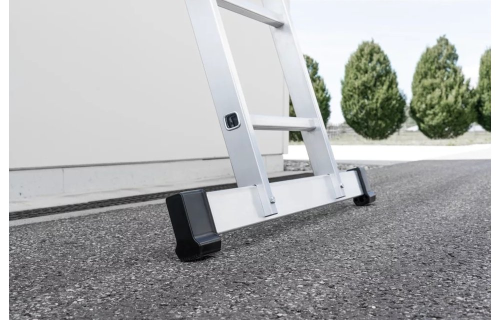 2-delige opsteekladder, 2x13 sporten met stabilisatiebalk