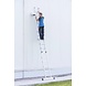Roossien 2-delige opsteekladder, 2x17 sporten met stabilisatiebalk