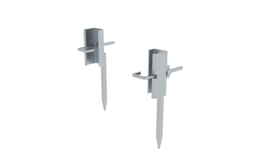Set grondspiesen (2 stuks) Nivello