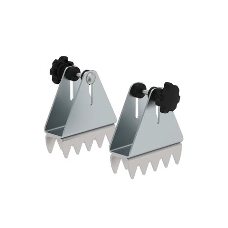 Munk Set (2x) opzetstuk met klauw voor ladderschoen Munk Set (2x) opzetstuk met klauw voor ladderschoen