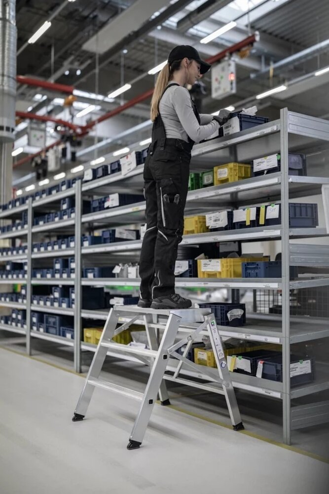 Roossien Klapbare plateautrap, 4 treden Roossien Klapbare plateautrap, 4 treden