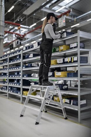 Roossien Klapbare plateautrap, 4 treden Roossien Klapbare plateautrap, 4 treden