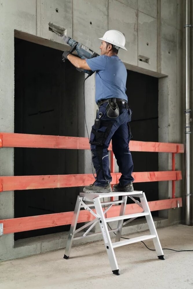 Roossien Klapbare plateautrap, 4 treden Roossien Klapbare plateautrap, 4 treden