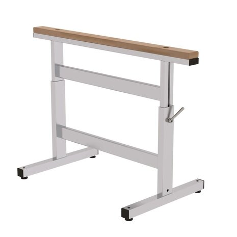 Roossien Aluminium werkbok/schraag, in hoogte verstelbaar