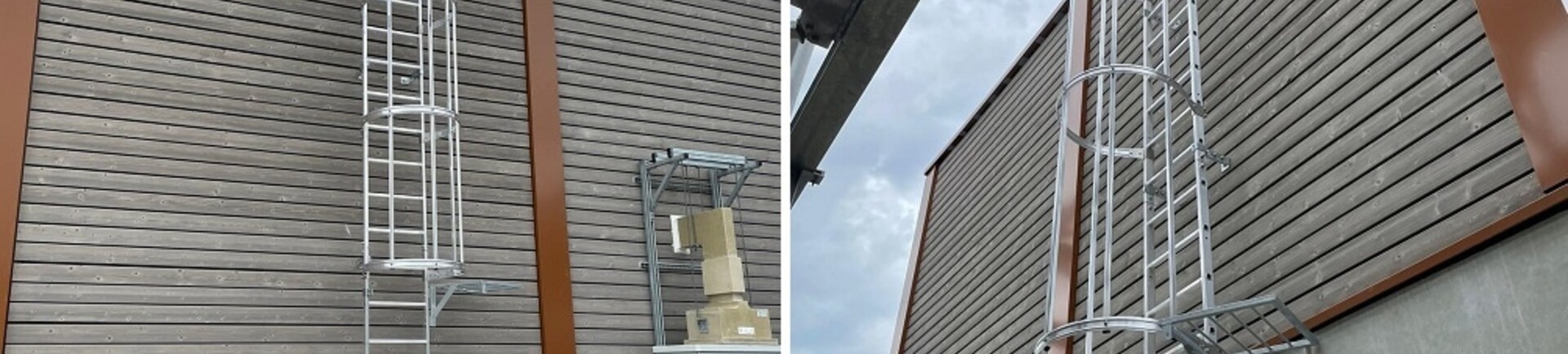 Praktische kooiladders voor een veilige daktoegang