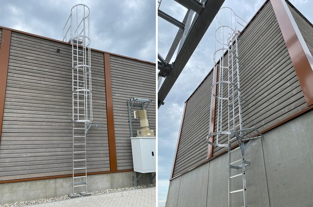 Praktische kooiladders voor een veilige daktoegang Praktische kooiladders voor een veilige daktoegang