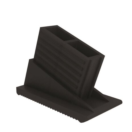 Roossien Set van 4 stuks inwendige ladderschoenen voor aluminium klaptrappen