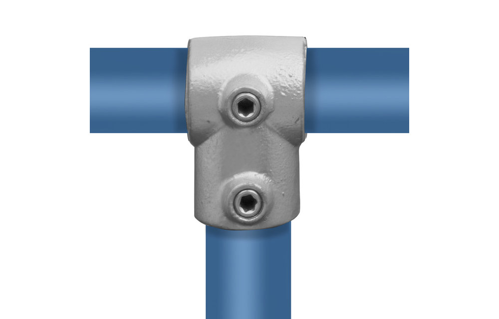 Buiskoppeling kort T-stuk - 33,7 mm (2C)