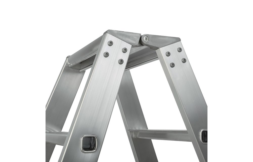Aluminium dubbele trap, 2x5 treden