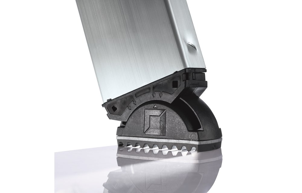 Aluminium dubbele trap, 2x5 treden