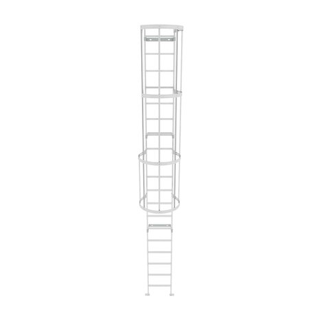 Roossien Kooiladder met zijwaartse uitstap Roossien Kooiladder met zijwaartse uitstap
