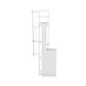 Roossien Kooiladder met hoog overstapbordes Roossien Kooiladder met hoog overstapbordes