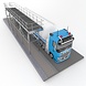 Roossien Vast opgestelde bordestrap voor wasplaats tankwagens Roossien Vast opgestelde bordestrap voor wasplaats tankwagens