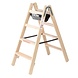 Munk Houten dubbele trapladder, 2x4 treden Munk Houten dubbele trapladder, 2x4 treden