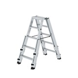 Munk Aluminium telescopische dubbele trap, 2x5 treden Munk Aluminium telescopische dubbele trap, 2x5 treden