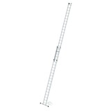 Munk 2-delige aluminium optrekladder, 2x21 met stabilisatiebalk Munk 2-delige aluminium optrekladder, 2x21 met stabilisatiebalk