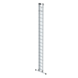 Munk 2-delige aluminium optrekladder, 2x19 met stabilisatiebalk Munk 2-delige aluminium optrekladder, 2x19 met stabilisatiebalk