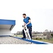 Munk 2-delige aluminium optrekladder, 2x19 met stabilisatiebalk Munk 2-delige aluminium optrekladder, 2x19 met stabilisatiebalk