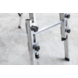 Munk Aluminium telescopische dubbele ladder, 2x8 sporten Munk Aluminium telescopische dubbele ladder, 2x8 sporten