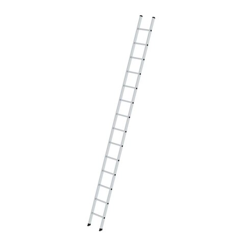 Roossien Aluminium enkele ladder, 14 sporten (350mm breed) Roossien Aluminium enkele ladder, 14 sporten (350mm breed)