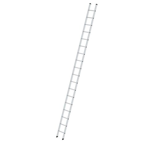 Munk Aluminium enkele ladder, 18 sporten (350mm breed) Munk Aluminium enkele ladder, 18 sporten (350mm breed)