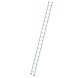 Roossien Aluminium enkele ladder, 18 sporten (350mm breed) Roossien Aluminium enkele ladder, 18 sporten (350mm breed)