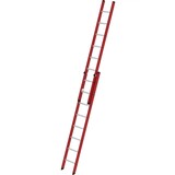 Roossien Kunststof 2-delige opsteekladder, 2x8 sporten