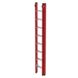 Munk Kunststof 2-delige opsteekladder, 2x8 sporten Munk Kunststof 2-delige opsteekladder, 2x8 sporten