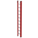 Munk Kunststof 2-delige opsteekladder, 2x10 sporten Munk Kunststof 2-delige opsteekladder, 2x10 sporten
