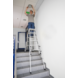 Munk Aluminium telescopische dubbele trap, 2x6 treden Munk Aluminium telescopische dubbele trap, 2x6 treden