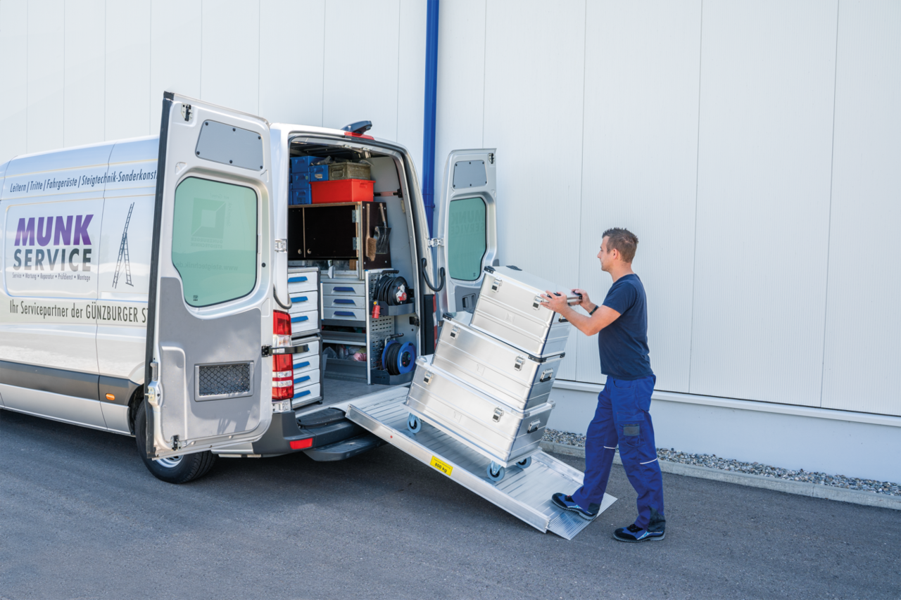 Munk Aluminium oprijplaat (1,9 meter) Munk Aluminium oprijplaat (1,9 meter)