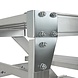 Munk Montagetrap, 3 aluminium treden, met leuning Munk Montagetrap, 3 aluminium treden, met leuning