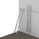 Munk Aluminium stellingtrap met haken, 8 treden Munk Aluminium stellingtrap met haken, 8 treden