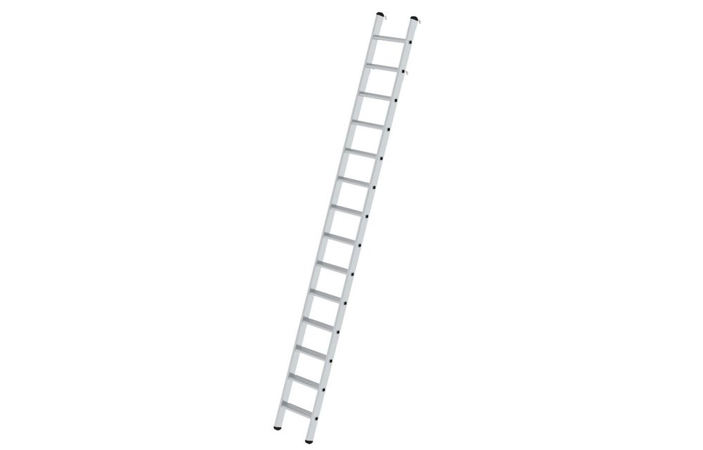 Aluminium stellingtrap met haken, 14 treden