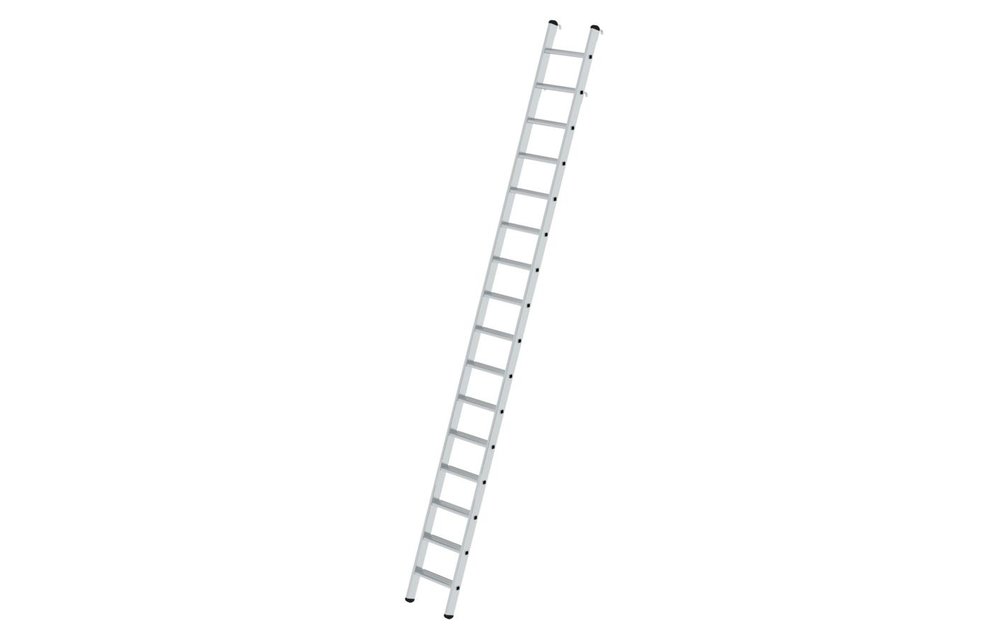 Aluminium stellingtrap met haken, 16 treden