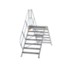 Munk Aluminium brugtrap 2x7 treden (1.000mm), 45° Munk Aluminium brugtrap 2x7 treden (1.000mm), 45°