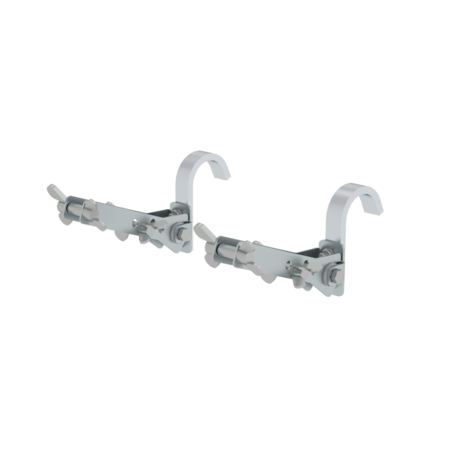 Munk Ladderborgingsset met Ø 50 mm haken Munk Ladderborgingsset met Ø 50 mm haken