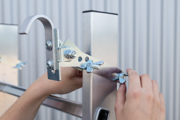 Munk Ladderborgingsset met Ø 50 mm haken Munk Ladderborgingsset met Ø 50 mm haken