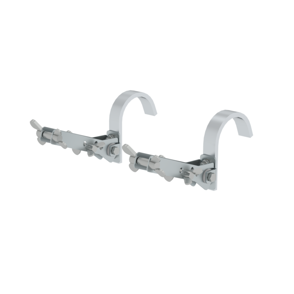 Munk Ladderborgingsset met Ø 80 mm haken Munk Ladderborgingsset met Ø 80 mm haken