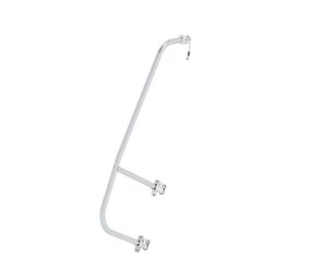 Munk Demontabele handleuning voor bordestrap, rechts, 5 - 6 treden