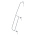 Demontabele handleuning voor bordestrap, rechts, 7 - 8 treden Demontabele handleuning voor bordestrap, rechts, 7 - 8 treden