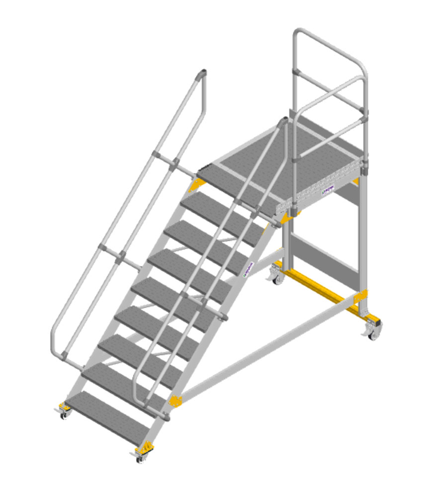 Roossien Verrijdbare bordestrap op maat Roossien Verrijdbare bordestrap op maat