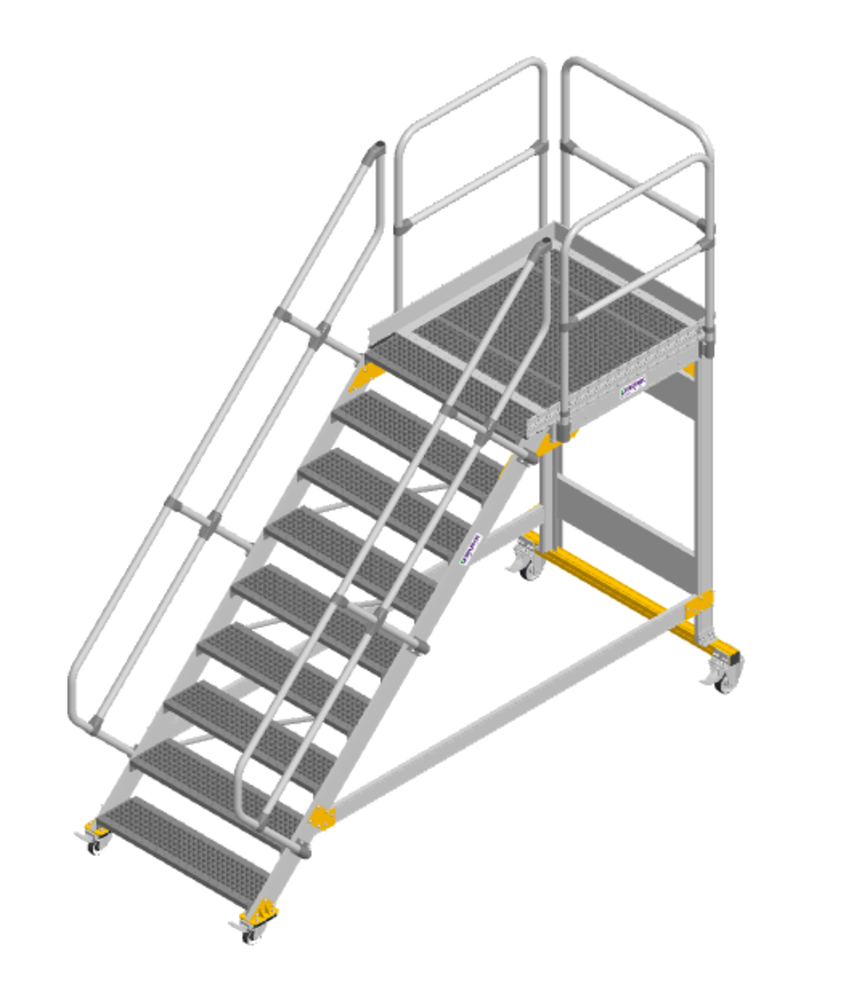 Roossien Verrijdbare bordestrap op maat Roossien Verrijdbare bordestrap op maat