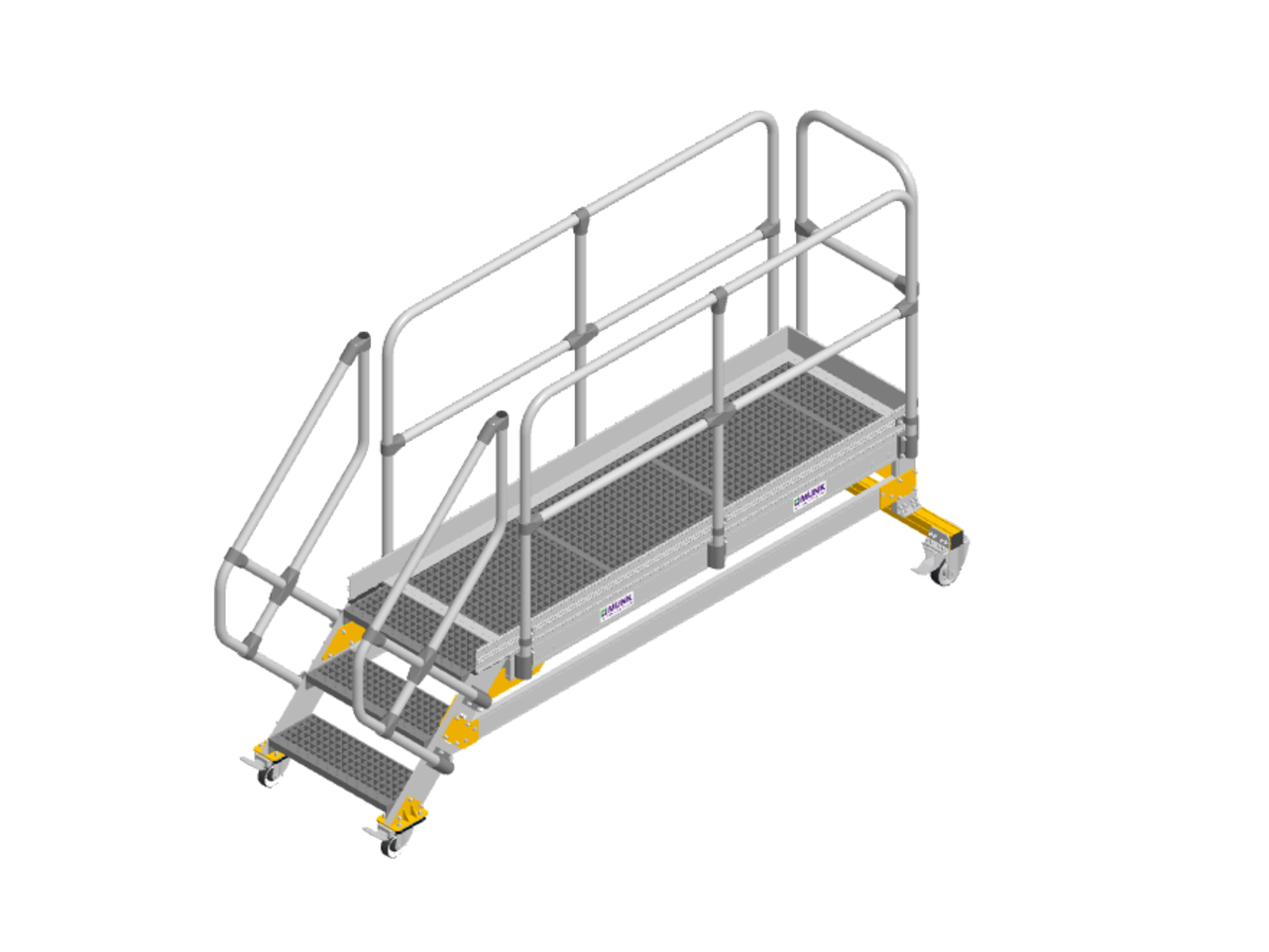 Roossien Verrijdbare bordestrap op maat Roossien Verrijdbare bordestrap op maat