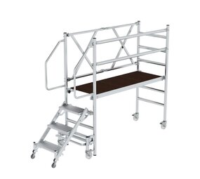 Munk Inklapbaar montageplatform met toegangstrap