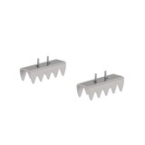 Roossien Nivello-voetplaat met klauwen (set van 2)