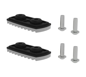 Munk Nivello-voetplaat voor gladde ondergrond - 58/73mm (set van 2)
