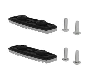 Roossien Nivello-voetplaat voor gladde ondergrond - 85/98mm (set van 2)