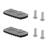 Roossien Standaard Nivello voetplaat - 58/73 mm (set van 2)