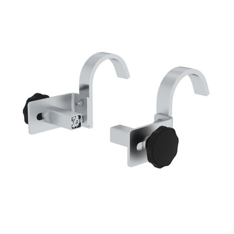 Munk Ladderhaakbeveiliging voor sporten en treden - Ø 80 mm haken